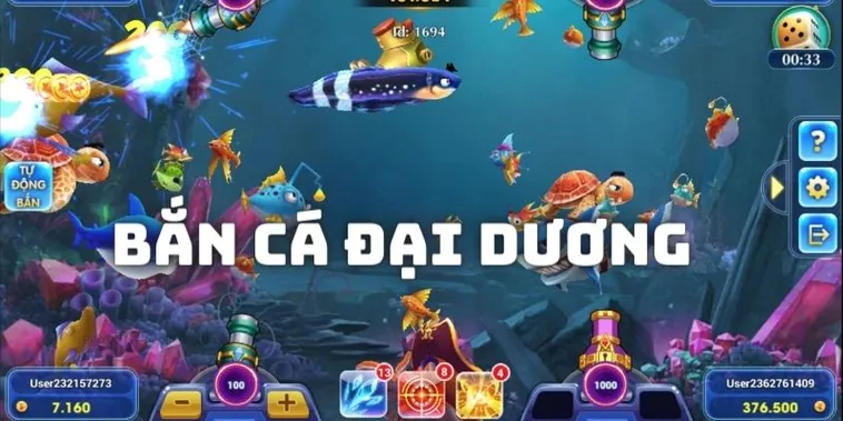 Hướng Dẫn Chơi Bắn Cá Đại Dương Tại 77Bet Từ A-Z